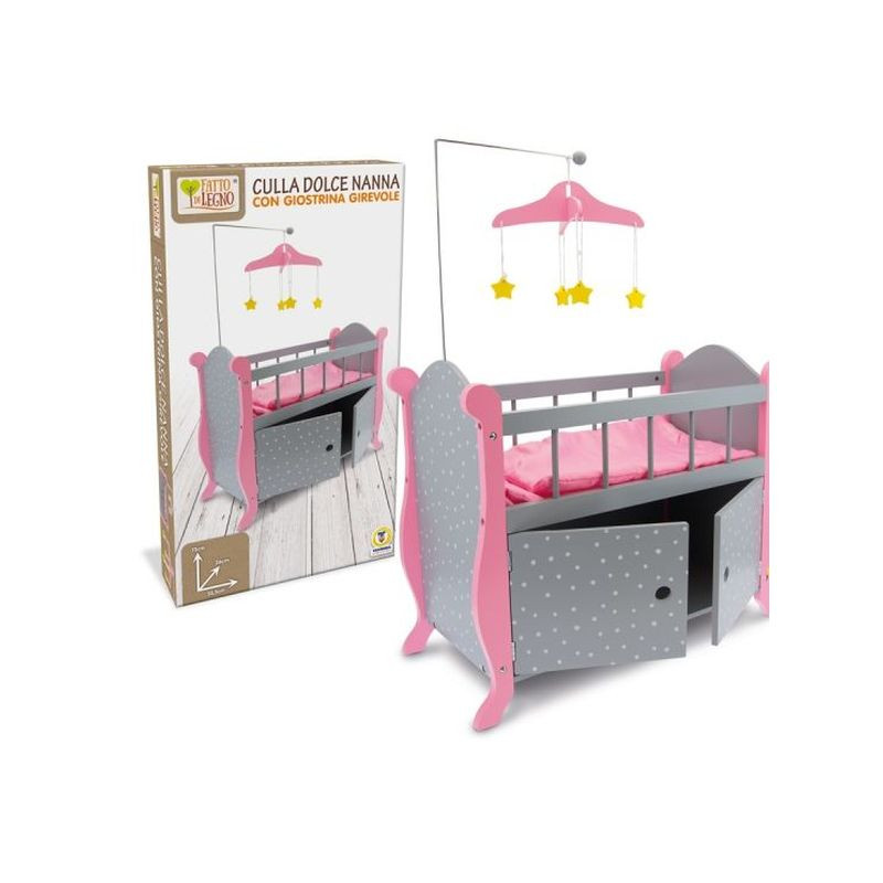 CULLA PER BEBE' C/GIOSTRINA -FATTO DI LE EAN 8017967406167 INGROSSO ACCESSORI PER BAMBOLE