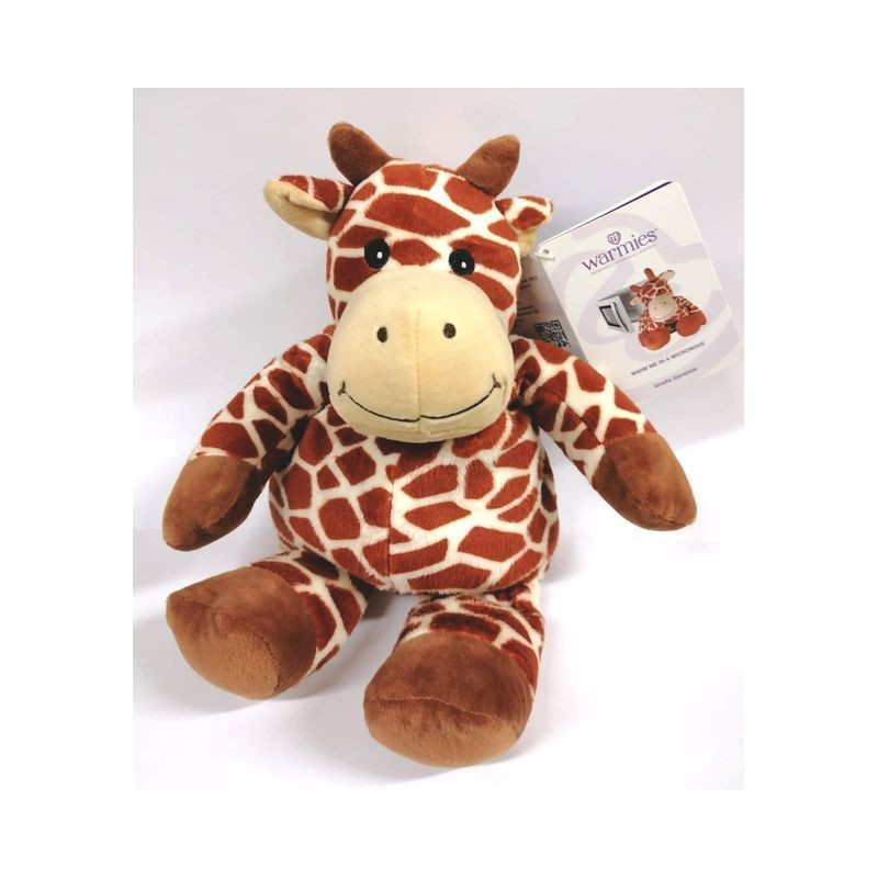 WARMIES PELUCHE TERMICO GIRAFFA EAN 8032539544245 INGROSSO PELUCHE MORBIDOSI