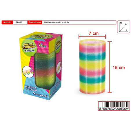 INGROSSO MOLLA ARCOBALENO 7