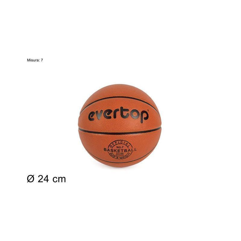 PALLONE BASKET MIS.7 EAN 8034048533727 INGROSSO PALLONI CALCIO E VOLLEY