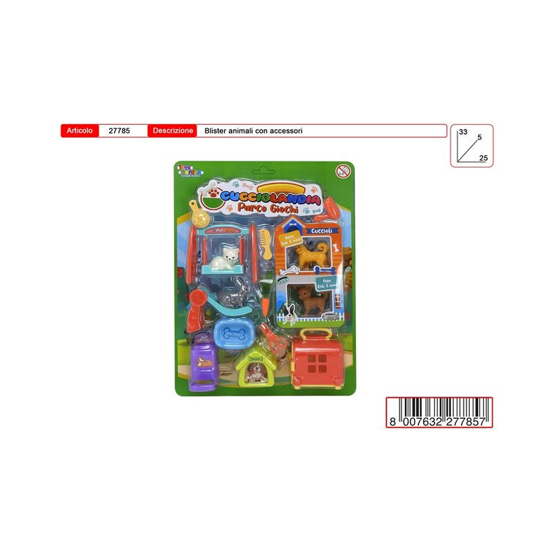 CUCCIOLANDIA PARCO GIOCHI EAN 8007632277857 INGROSSO GIOCHI DA EDICOLA