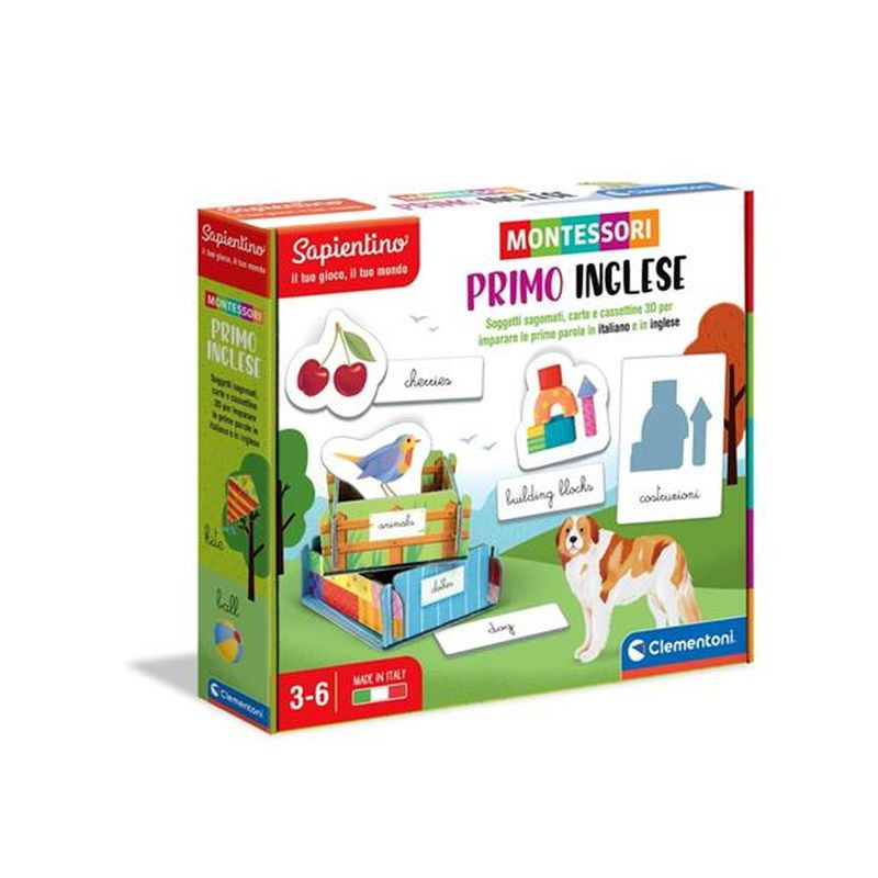 MONTESSORI PRIMO INGLESE NEW EAN 8005125163649 INGROSSO GIOCHI SAPIENTINO