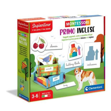 MONTESSORI PRIMO INGLESE NEW EAN 8005125163649 INGROSSO GIOCHI SAPIENTINO