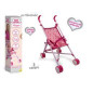PASSEGGINO AD OMBRELLO 3 COLORI EAN 8017967637455 INGROSSO ACCESSORI PER BAMBOLE