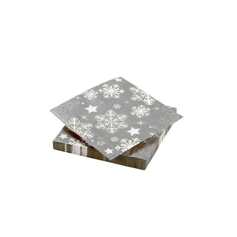 SOFT TOVAGLIOLI 40X40 2V 30PZ NATALE DEC EAN 8057438685202 INGROSSO TOVAGLIOLI NATALIZI