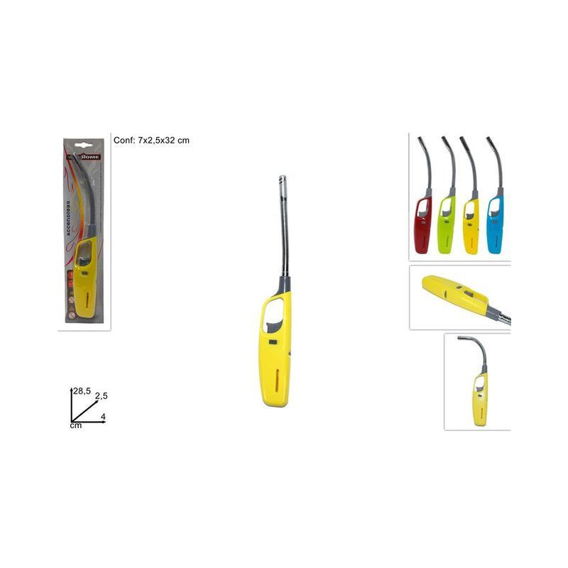 ACCENDIGAS CANNA FLESSIBILE 4COLORI EAN 8034048356678 INGROSSO ACCENDIGAS