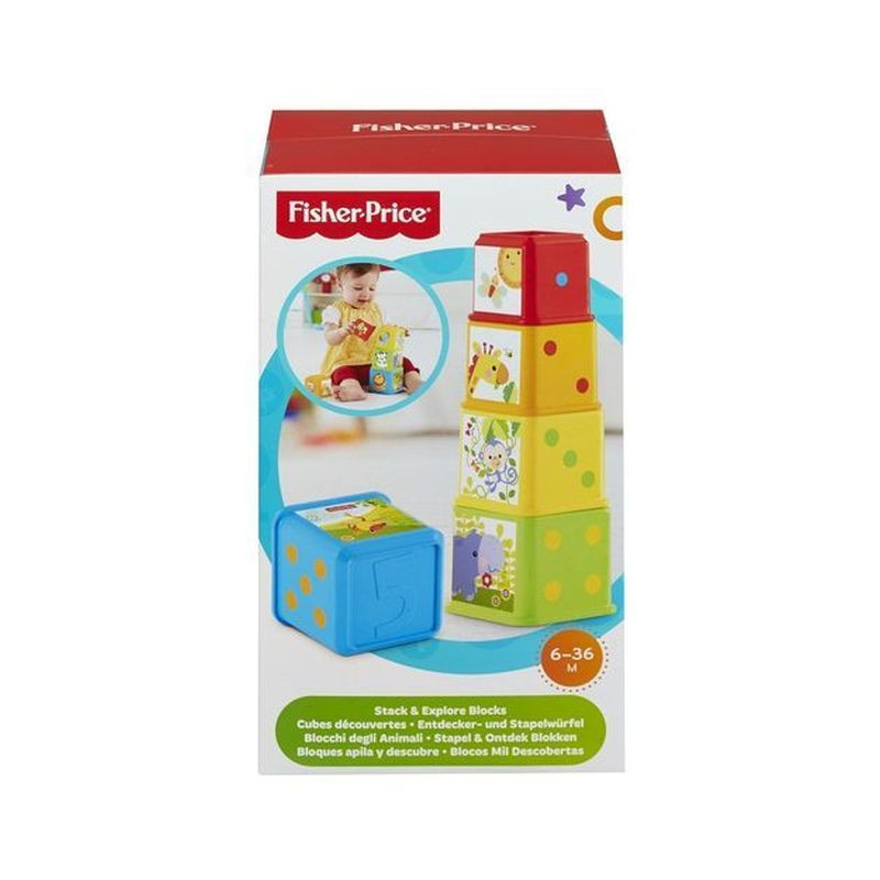 BLOCCHI DEGLI ANIMALI 6/36MESI EAN 0887961037807 INGROSSO GIOCHI PRIMA INFANZIA