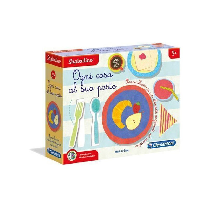 OGNI COSA AL SUO POSTO SAPIENTINO +2ANNI EAN 8005125161386 INGROSSO GIOCHI SAPIENTINO