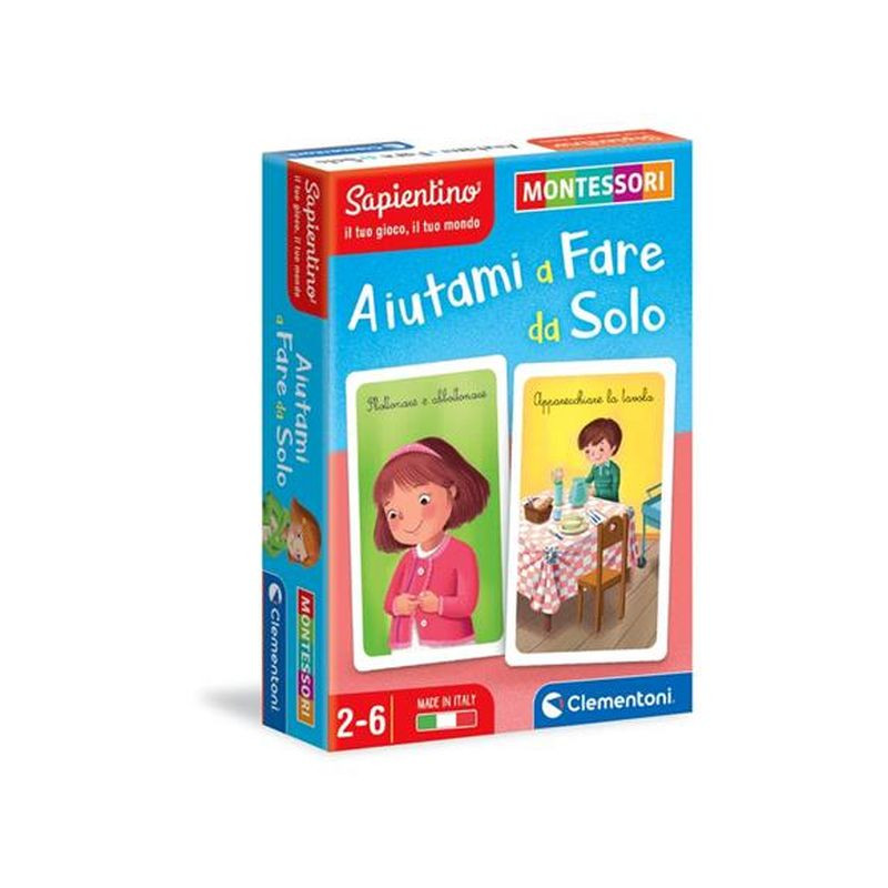 MONTESSORI CARTE AIUTAMI A FARE DA SOLO EAN 8005125163182 INGROSSO GIOCHI CREATIVI