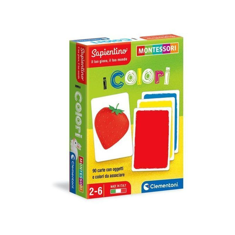 MONTESSORI CARTE COLORI EAN 8005125163335 INGROSSO GIOCHI SAPIENTINO