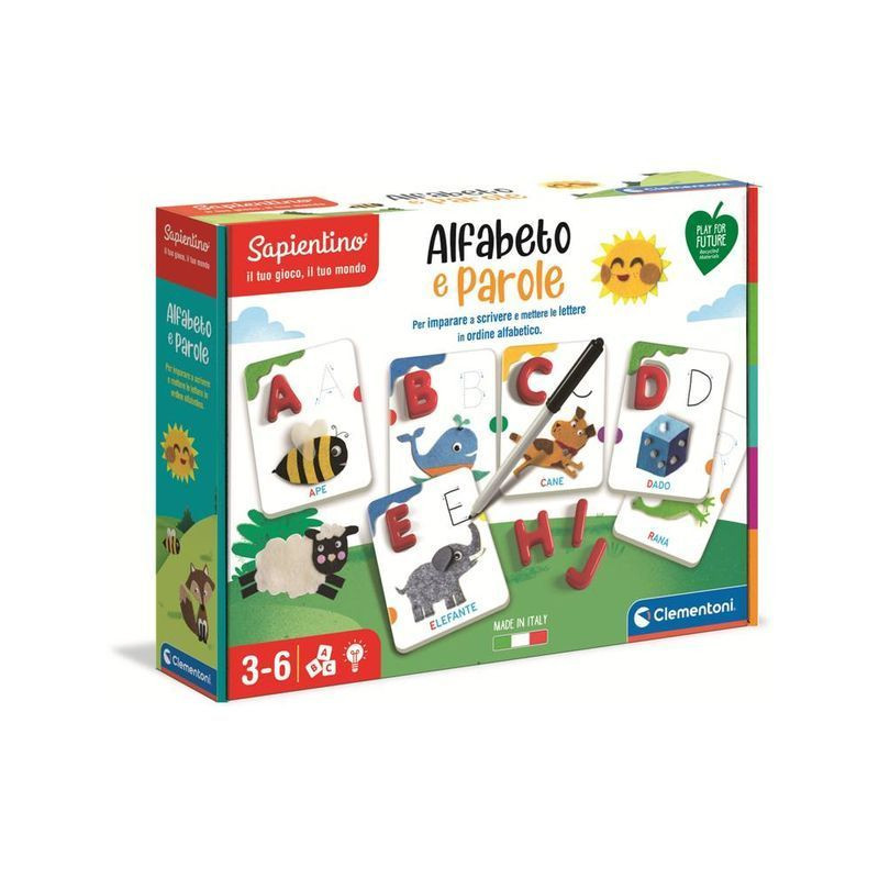 ALFABETO E PAROLE EAN 8005125163663 INGROSSO GIOCHI SAPIENTINO