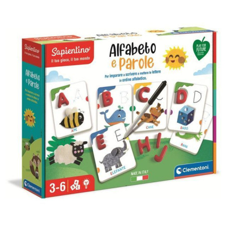 ALFABETO E PAROLE EAN 8005125163663 INGROSSO GIOCHI SAPIENTINO