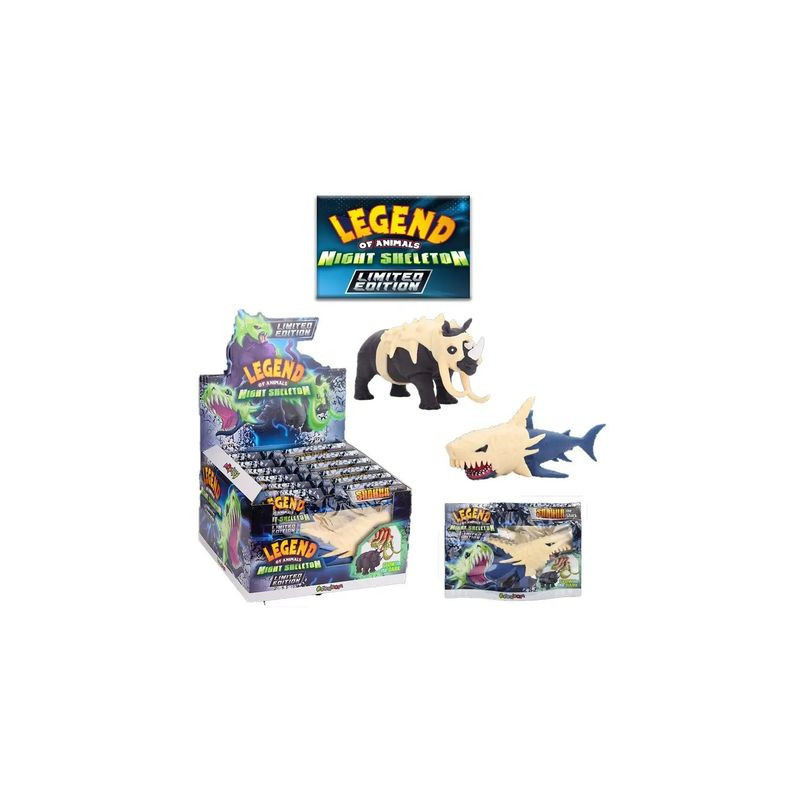 LEGEND OF ANIMALS NIGHT SKELETONS EAN 8057094647019 INGROSSO GIOCHI DA EDICOLA