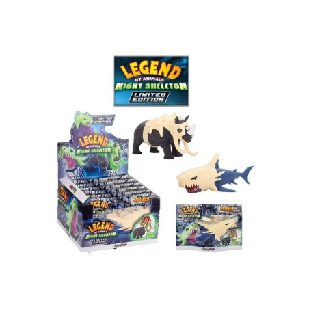 LEGEND OF ANIMALS NIGHT SKELETONS EAN 8057094647019 INGROSSO GIOCHI DA EDICOLA