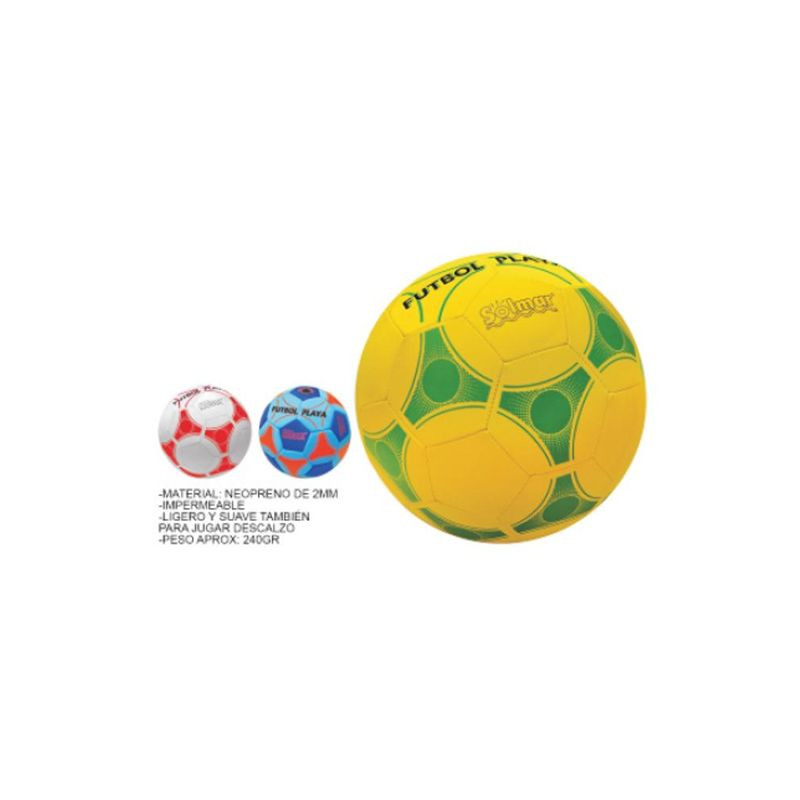 PALLONE CALCIO NEOPRENE N.5 D.220 230GR EAN 8430373006422 INGROSSO PALLONI CALCIO E VOLLEY