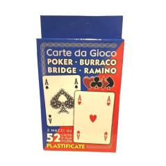 INGROSSO SET 2 CARTE DA POKER BL