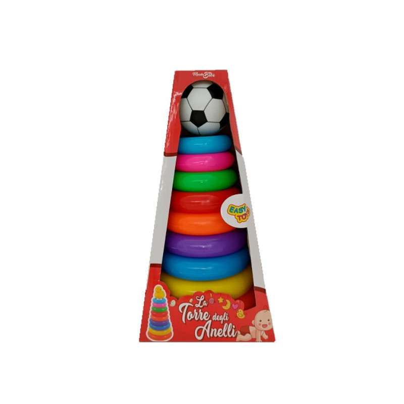 GIOCO ANELLI IN SCATOLA EAN 8059395894833 INGROSSO GIOCHI PRIMA INFANZIA