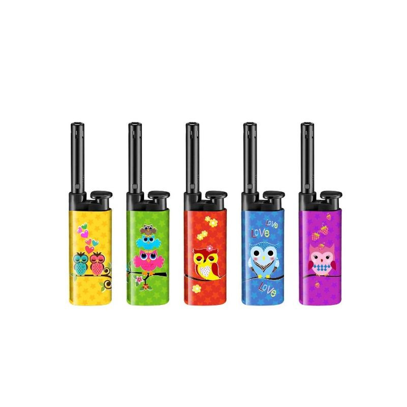 ACCENDIGAS ATOMIC MINI RICAR. OWLS (25) EAN 4014663824688 INGROSSO ACCENDIGAS