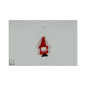 APPENDINO GNOMO NATALE PELLICCIA ROSSO EAN 8053482122786 INGROSSO APPENDINI NATALIZI