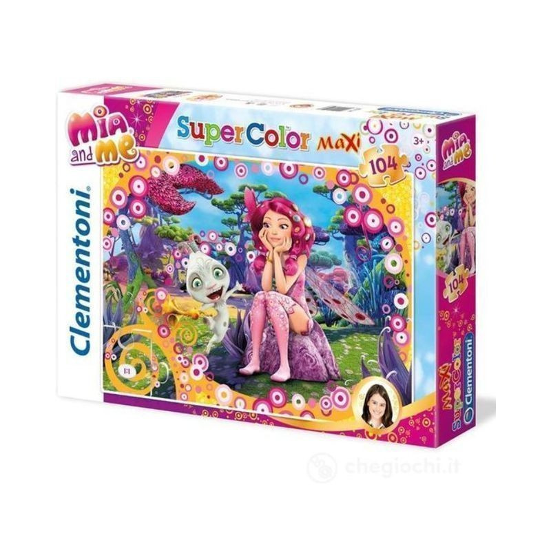PUZZLE MAXI MIA AND ME SUPERCOLOR 104PZ EAN 8005125235988 INGROSSO PUZZLE CLASSICI