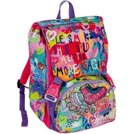 ZAINO SDOPP.BIG SJ GANG MAGICFLIP GIRL EAN 8055714078878 INGROSSO ZAINI SCUOLA