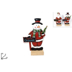 INGROSSO BABBO NATALE/SNOWMAN C/