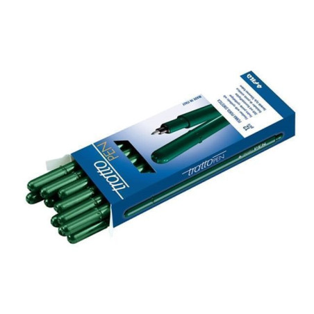 TRATTO PEN METAL VERDE C.12 EAN 8000825830761 INGROSSO PENNE PER LA SCUOLA