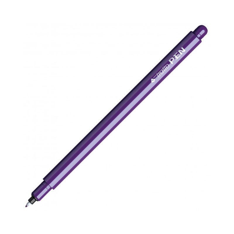 TRATTO PEN METAL VIOLA C.12 EAN 8000825830983 INGROSSO PENNE PER LA SCUOLA