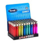 ACCENDINO ATOMIC TRASPARENTE ROTELLA 50 CANDY SOFTFLAME RICARICABILE ASSORTITO EAN 4014663281252 INGROSSO ACCENDINI