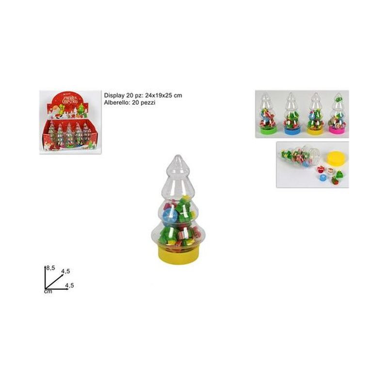 ALBERELLO CON 20 GOMME IN DISPLAY 201878 EAN 8033113943041 INGROSSO ALBERI DI NATALE ALBERELLO CON 20 GOMME IN DISPLAY 201878 EAN 8033113943041 INGROSSO ALBERI DI NATALE