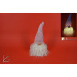 GNOMO NATALE 26CM LUCE CAPPELLO ROSA EAN 8033113975165 INGROSSO PUPAZZI E GNOMI NATALIZI
