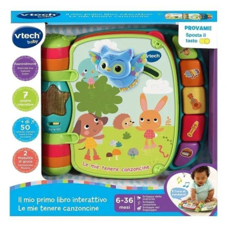 LE MIE TENERE CANZONCINE 1 LIBRO INTER. EAN 3417761667798 INGROSSO GIOCHI PRIMA INFANZIA