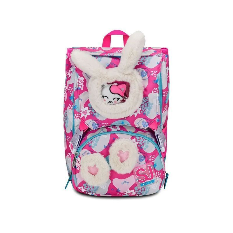 ZAINO SDOPP.BIG SJ GANG PINKFUR GIRL EAN 8055714146249 INGROSSO ZAINI SCUOLA