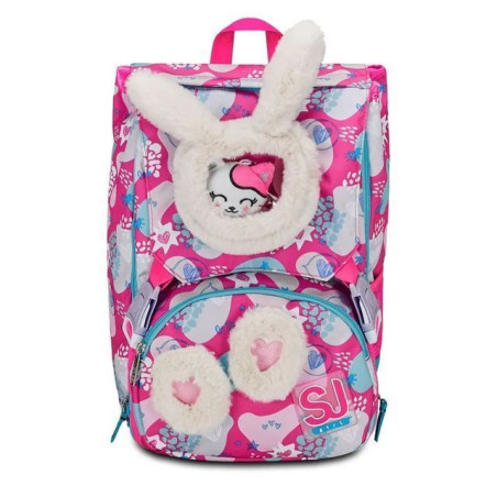 ZAINO SDOPP.BIG SJ GANG PINKFUR GIRL EAN 8055714146249 INGROSSO ZAINI SCUOLA