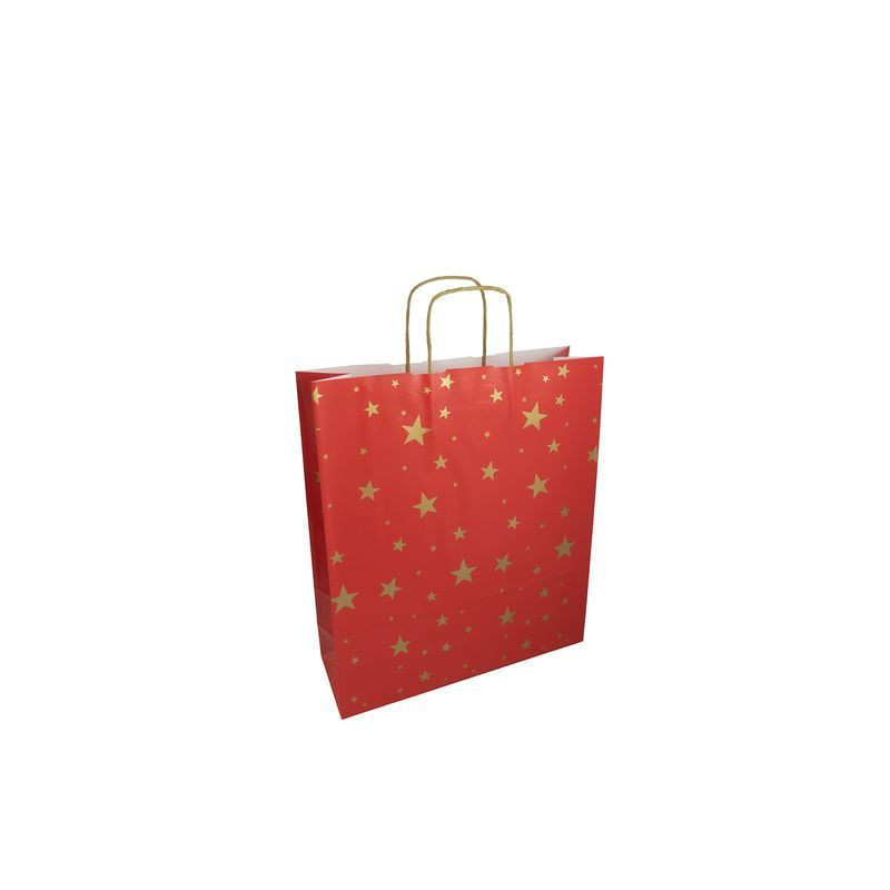 SHOPPER CHRISTMAS MILLESTELLE CM. 36X41 EAN 8010598361393 INGROSSO SACCHETTI E SHOPPER NATALIZI