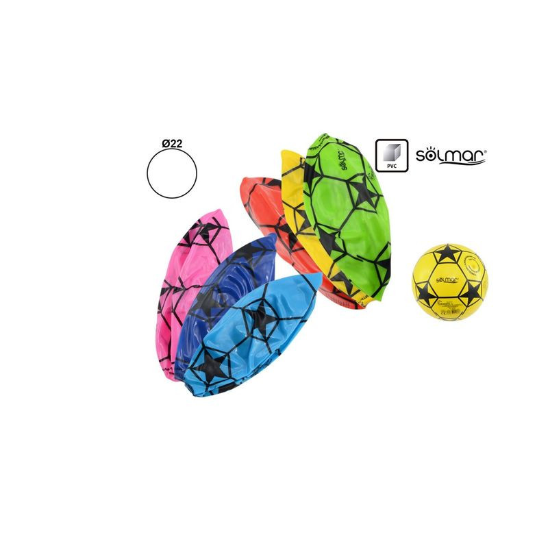 PALLONE STELLE D.220 60GR. EAN 8430373010603 INGROSSO PALLONI CALCIO E VOLLEY