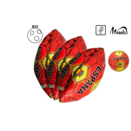 PALLONE CALCIO SPAGNA 4 STR. N.5 420GR. EAN 8430373040433 INGROSSO PALLONI CALCIO E VOLLEY