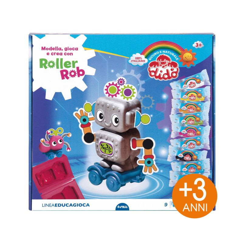 DIDO' MODELLA CON ROLLERROB EAN 8000144009695 INGROSSO PASTA PER MODELLARE DIDO