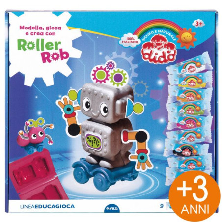 DIDO' MODELLA CON ROLLERROB EAN 8000144009695 INGROSSO PASTA PER MODELLARE DIDO
