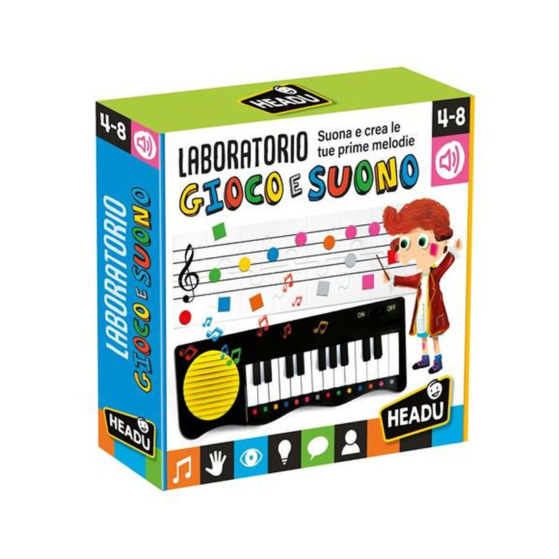 LABORATORIO GIOCO E SUONO EAN 8059591425763 INGROSSO GIOCHI CREATIVI