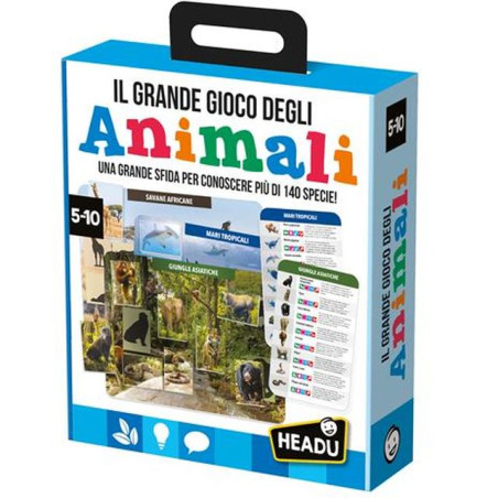 IL GRANDE GIOCO DEGLI ANIMALI EAN 8057592357045 INGROSSO GIOCHI CREATIVI