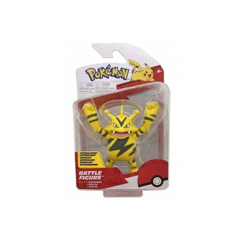 POKEMON BATTLE FIGURE ELICTIBUZZ EAN 8059571750540 INGROSSO PERSONAGGI CARTOON E DISNEY