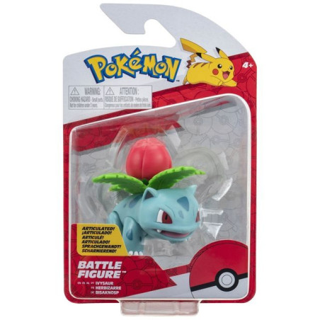 POKEMON BATTLE FIGURE IVYSAUR EAN 8059571751240 INGROSSO PERSONAGGI CARTOON E DISNEY