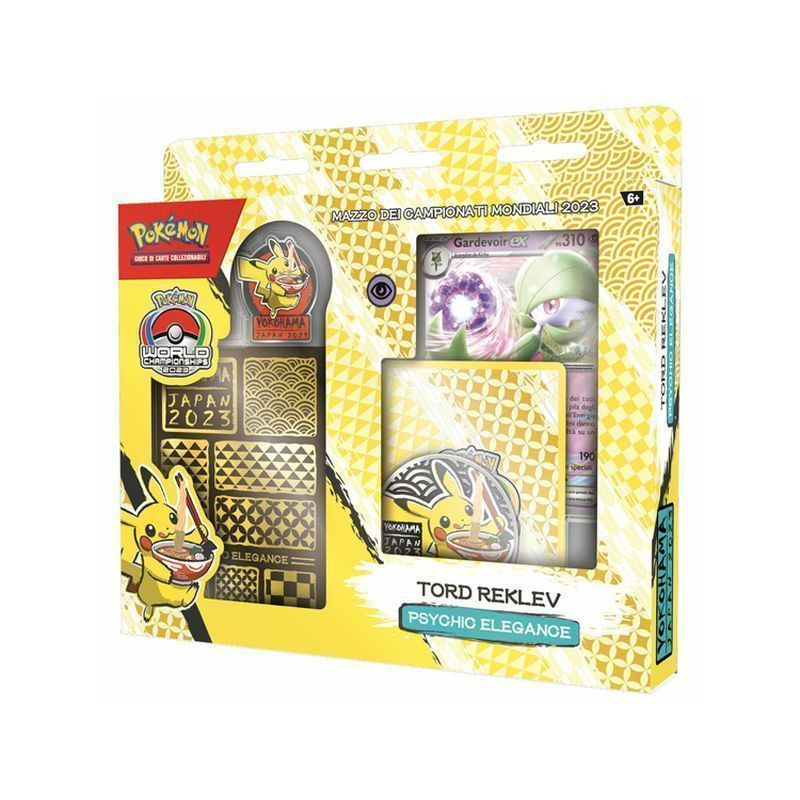 POKEMON WORLD CHAMPIONSHIP 2024 MAZZO AS EAN 0820650604317 INGROSSO GIOCHI DI CARTE