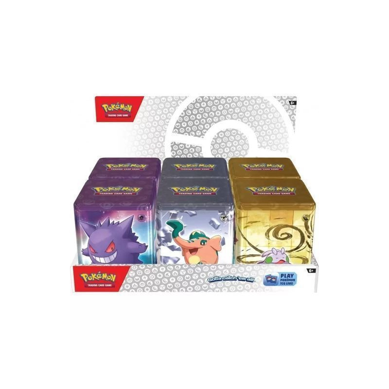 POKEMON STACKING TIN MARZO 2024 EAN 0820650604379 INGROSSO GIOCHI DI CARTE