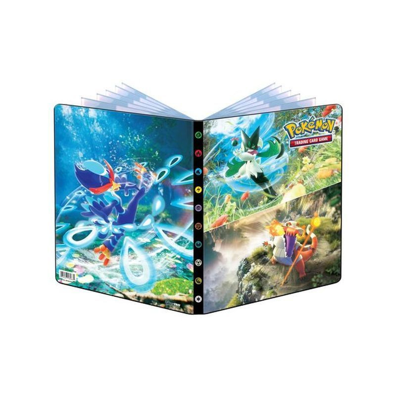 POKEMON PORTF. 9 TASC. 14 PAG. SCAR VIOL EAN 8033986574106 INGROSSO GIOCHI DI CARTE