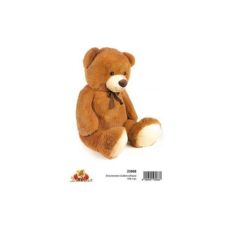 ORSO MARRONE L.130CM C/FIOCCO EAN 8009549239683 INGROSSO PELUCHE MORBIDOSI ORSO MARRONE L.130CM C/FIOCCO EAN 8009549239683 INGROSSO PELUCHE MORBIDOSI