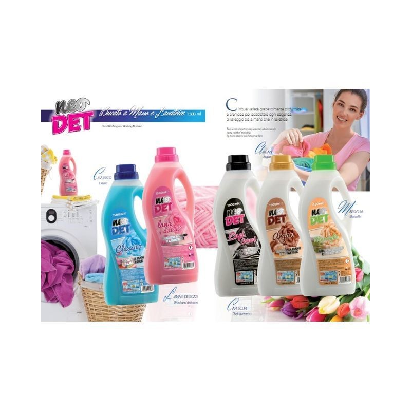 NEODET LAVATRICE LT.1,8 COL.&DEL. 6 EAN 8001859017562 INGROSSO DETERSIVI NEODET LAVATRICE LT.1,8 COL.&DEL. 6 EAN 8001859017562 INGROSSO DETERSIVI