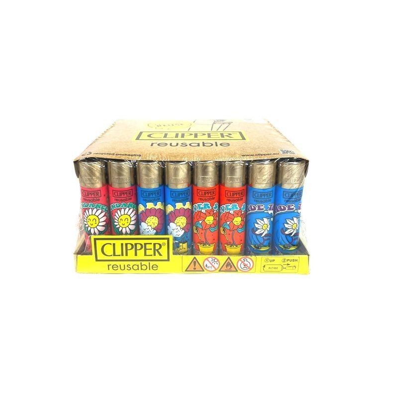 ACCENDINO CLIPPER LARGE SUN IS SH. C.48 EAN 8412766134028 INGROSSO ACCENDINI