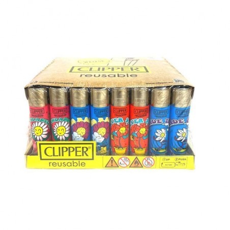 ACCENDINO CLIPPER LARGE SUN IS SH. C.48 EAN 8412766134028 INGROSSO ACCENDINI
